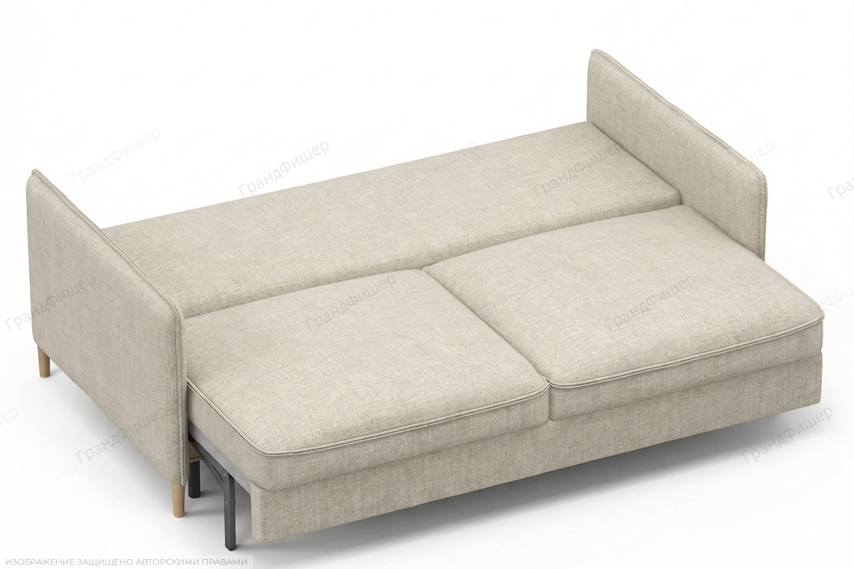 Прямой диван Ибица 1 Marseille linen Спальное место