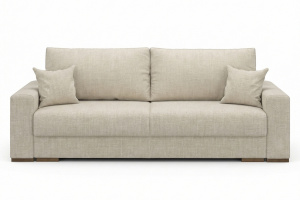 Прямой диван Анита 1 Marseille linen Вид спереди