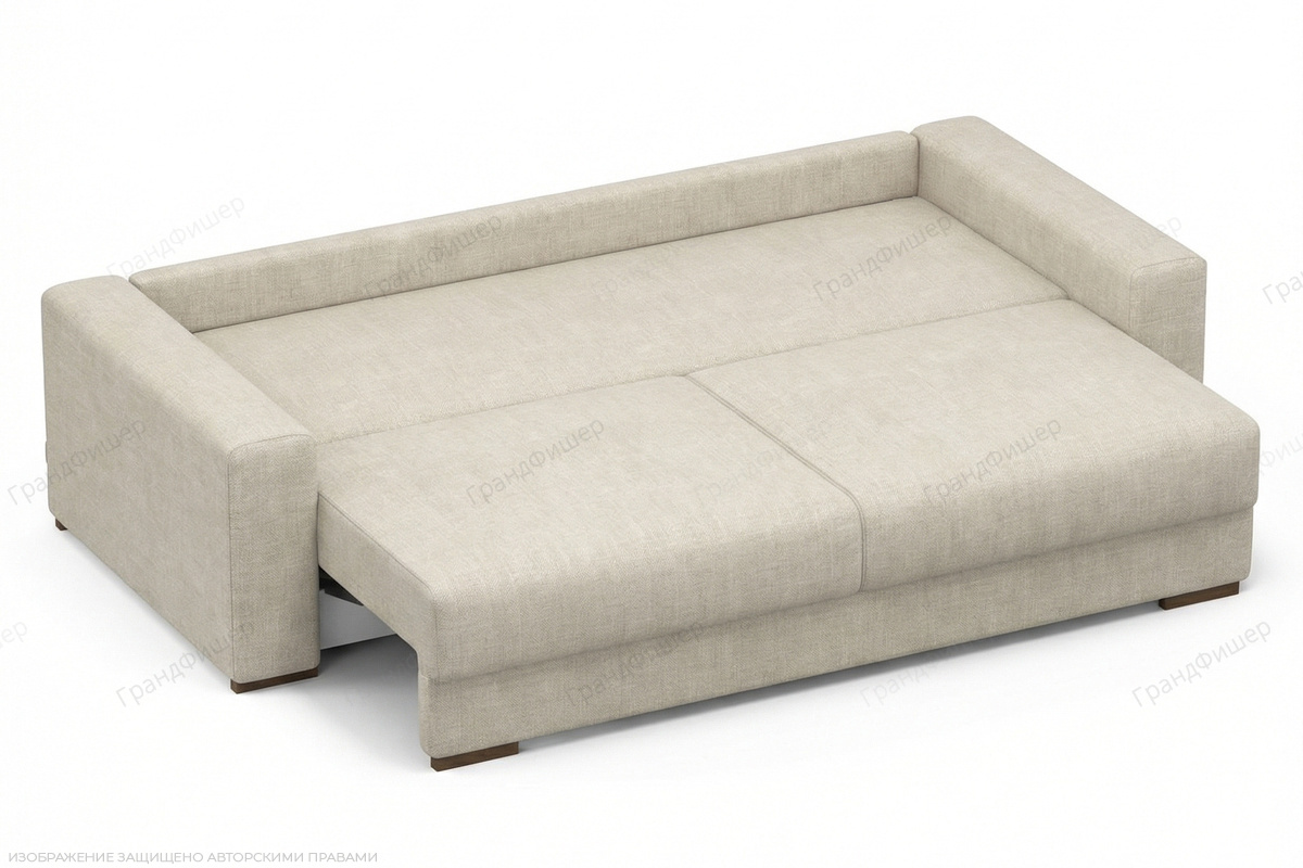 Прямой диван Анита 1 Marseille linen Спальное место