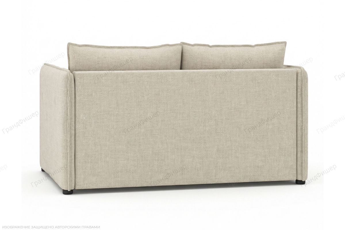 Прямой диван Ибица 5 Marseille linen Вид сзади