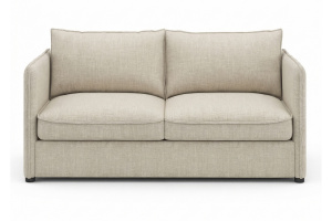 Прямой диван Ибица 4 Marseille linen Вид спереди
