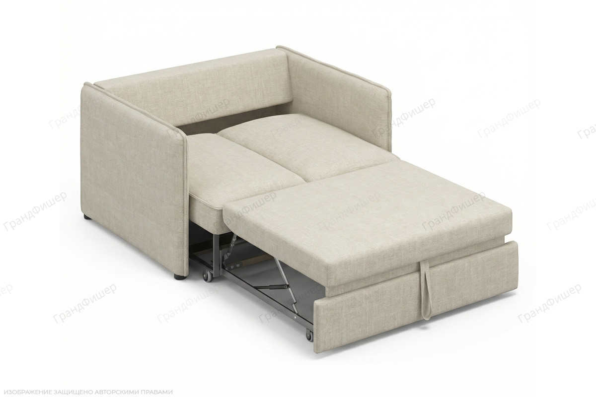 Прямой диван Ибица 6 Marseille linen Спальное место
