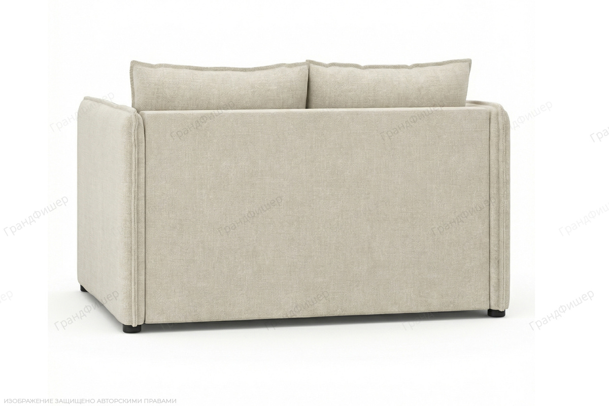 Прямой диван Ибица 6 Marseille linen Вид сзади