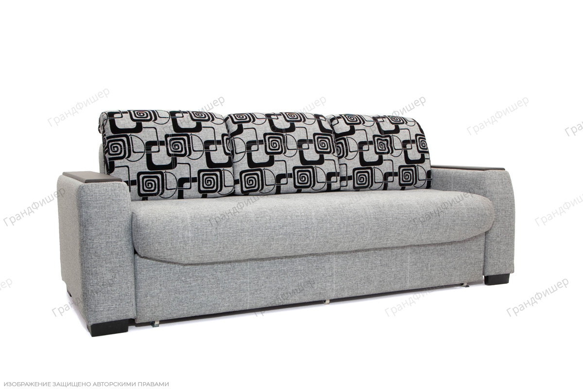 Прямой диван Бостон Вид по диагонали