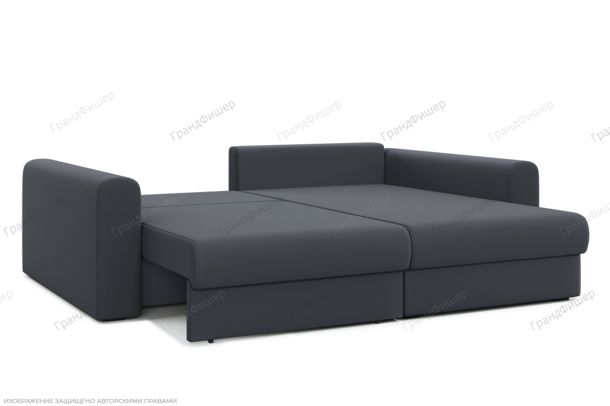 Серый угловой диван Модена 1А Спальное место