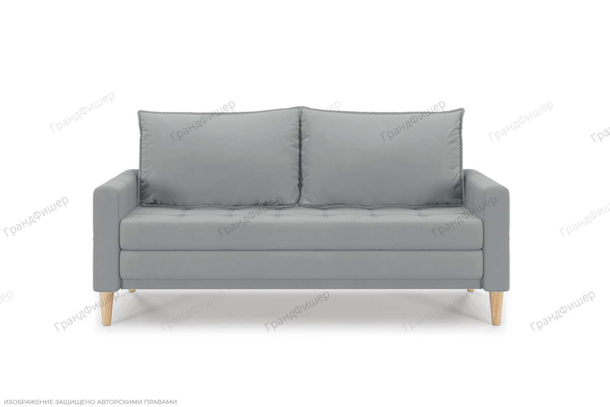 Прямой диван Этро люкс с опорой №5 (спальное 140 см) Вид спереди