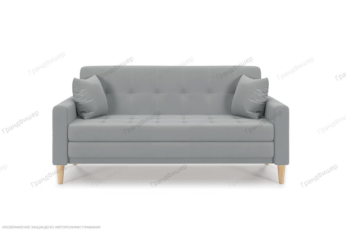 Прямой диван Этро люкс с опорой №5 (спальное 140 см) Вид спереди