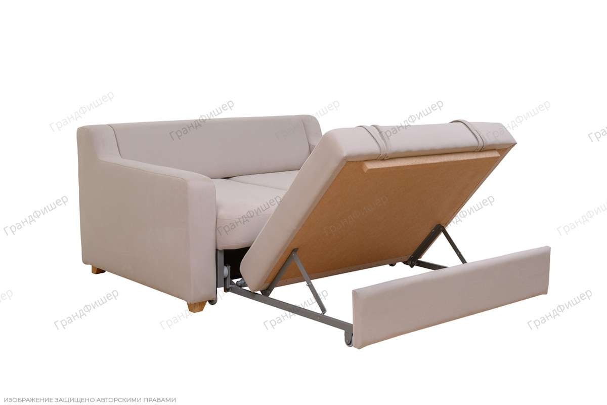 Прямой диван дельфин Грэйс Механизм