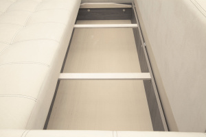 Прямой диван Мадрид (Мегаполис) Ящик для белья