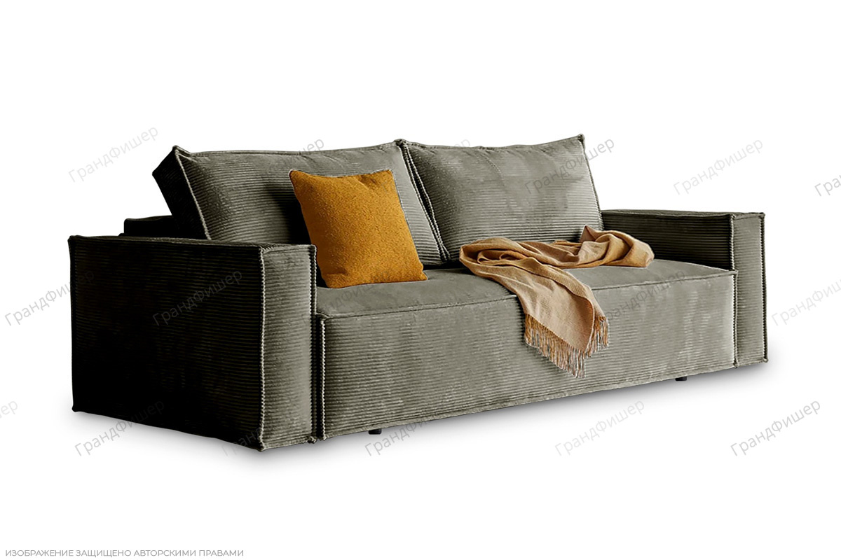 Прямой диван Софт 3 Вид по диагонали