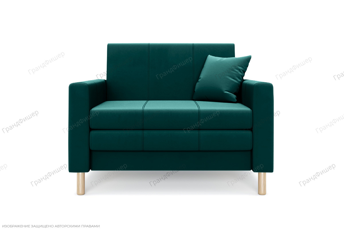 Прямой диван Смол (95 см) Вид спереди