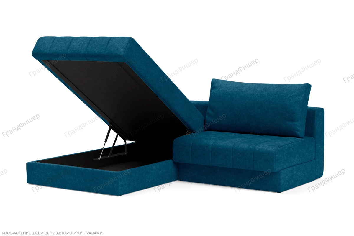 Угловой диван без подлокотников Некст Ящик для белья